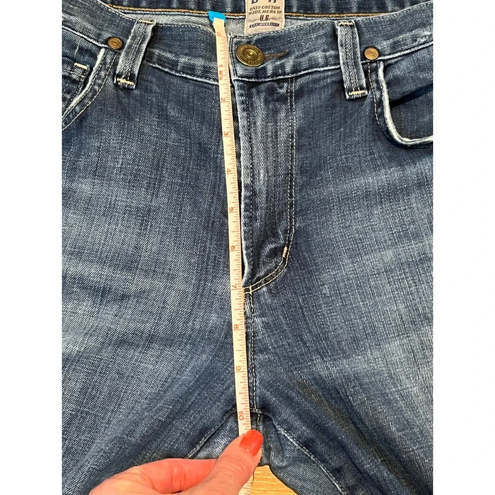Citizens of Humanity Sid Straight Leg Jeans Medium Wash Blue Denim Size 33